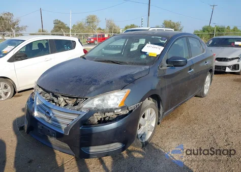 2014 Nissan Sentra Sv из США, поврежденный, VIN 3N1AB7AP6EY232962